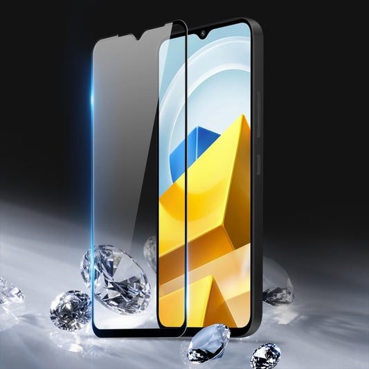 For Xiaomi Poco M5 10pcs DUX DUCIS 0.33mm 9H Medium Alumina Tempered Glass Film - by DUX DUCIS | Online Shopping UK | buy2fix