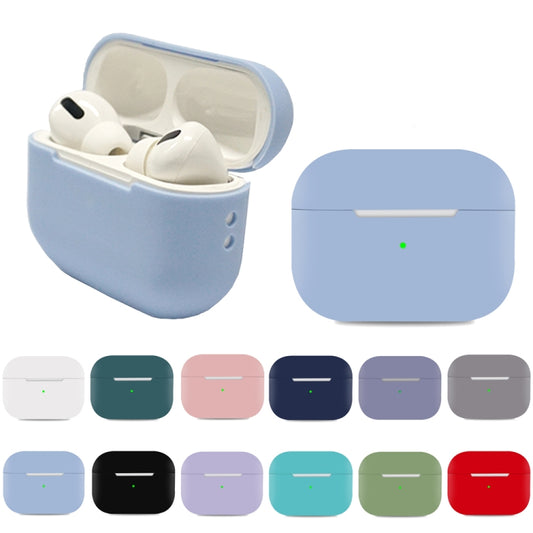 For AirPods Pro 2 Spliting Silicone Protective Case(Grey) by buy2fix