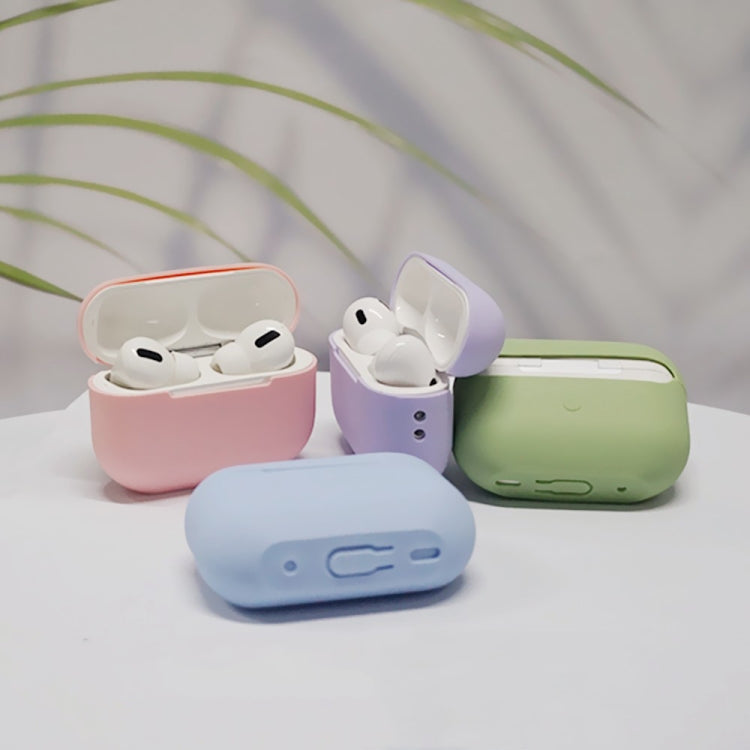 For AirPods Pro 2 Spliting Silicone Protective Case(Mint Green) by buy2fix