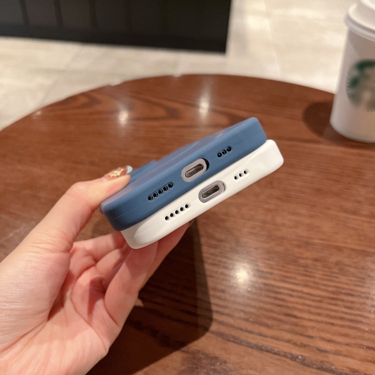 For iPhone 13 Magsafe Magnetic Silicone Phone Case(Black) by buy2fix