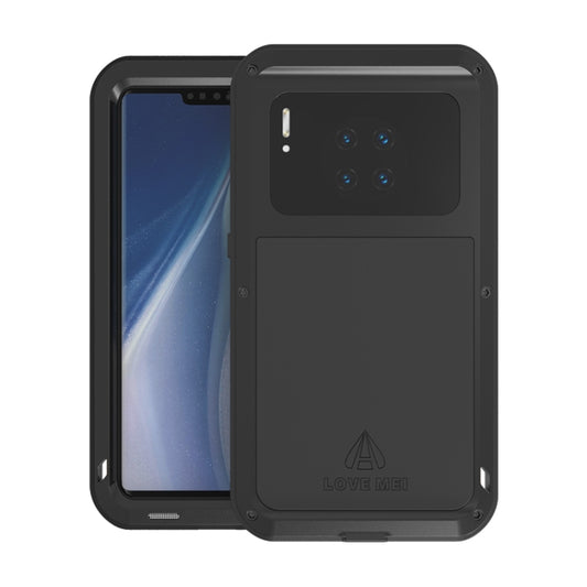 For Huawei Mate 30 Pro LOVE MEI Metal Shockproof Waterproof Dustproof Protective Case(Black) by LOVE MEI
