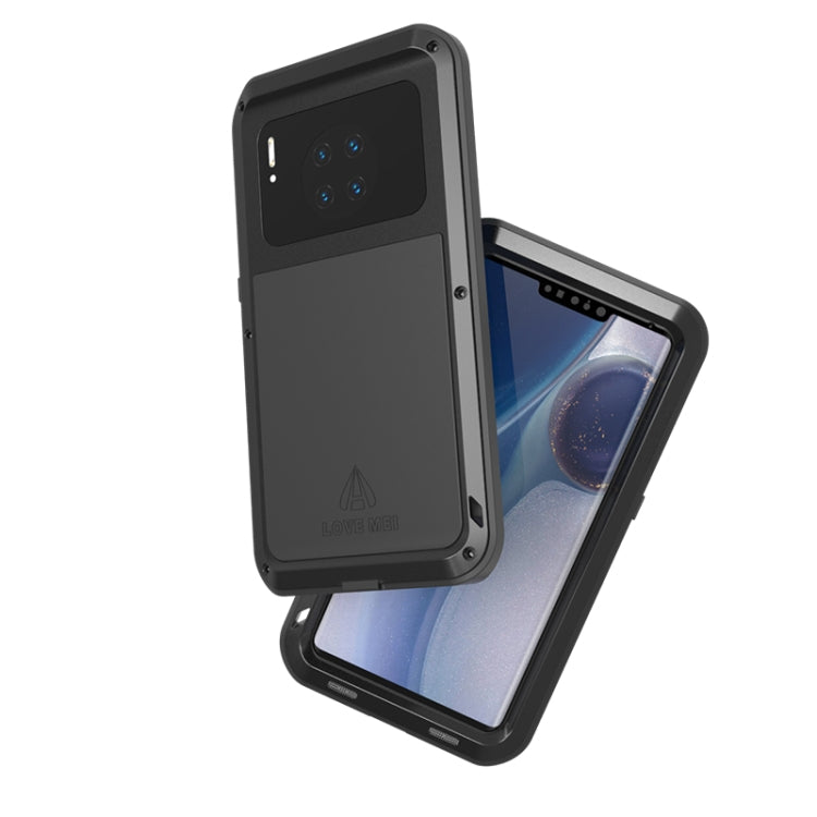 For Huawei Mate 30 Pro LOVE MEI Metal Shockproof Waterproof Dustproof Protective Case(Black) by LOVE MEI