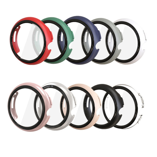 For Google Pixel Watch Tempered Glass Film PC Watch Case(Transparent) by buy2fix