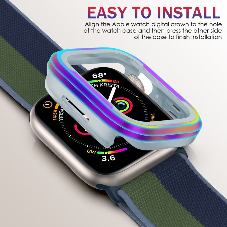 For Apple Watch Ultra 3 / 2 / 1 49mm Aluminum Alloy + TPU 2 in 1 Protective Case(Green) by buy2fix