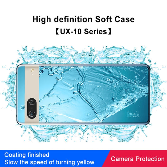 For Google Pixel 7 IMAK UX-10 Series Transparent Shockproof TPU Phone Case(Transparent) by imak