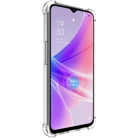 For OPPO K10 5G India/A77 5G 2022/A57 5G 2022 imak Shockproof Airbag TPU Phone Case(Transparent) by imak