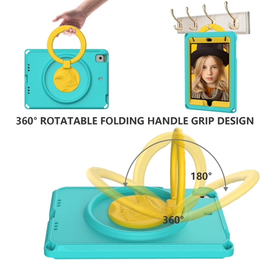 For iPad mini 1/2/3/4/5 EVA + PC Shockproof Tablet Case with Waterproof Frame(Glacier Green) - iPad mini (2019) / mini 5 Cases by buy2fix | Online Shopping UK | buy2fix