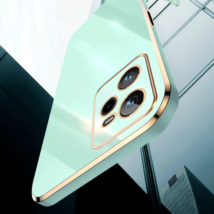 For Realme C35 XINLI Straight Edge 6D Electroplate TPU Phone Case(Black) by buy2fix