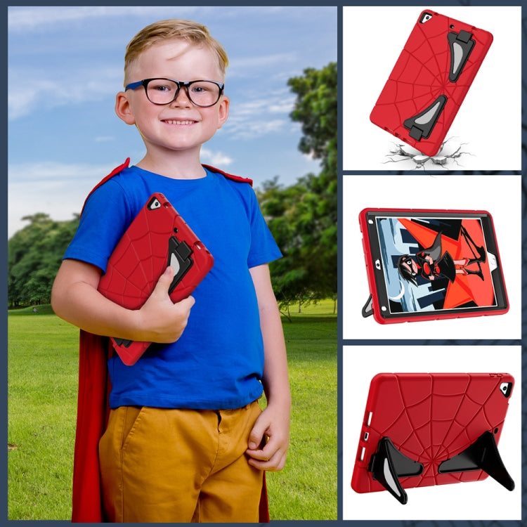 For iPad 9.7 2018 / 2017 / Air 2 Silicone + PC Shockproof Protective Tablet Case(Red+Black) - iPad 9.7 (2018) & (2017) Cases by buy2fix | Online Shopping UK | buy2fix
