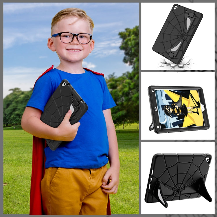 For iPad 9.7 2018 / 2017 / Air 2 Silicone + PC Shockproof Protective Tablet Case(Black) - iPad 9.7 (2018) & (2017) Cases by buy2fix | Online Shopping UK | buy2fix