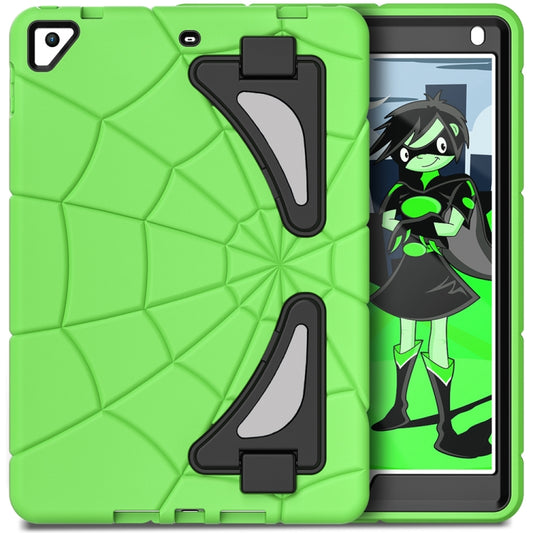 For iPad 9.7 2018 / 2017 / Air 2 Silicone + PC Shockproof Protective Tablet Case(Green+Black) - iPad 9.7 (2018) & (2017) Cases by buy2fix | Online Shopping UK | buy2fix