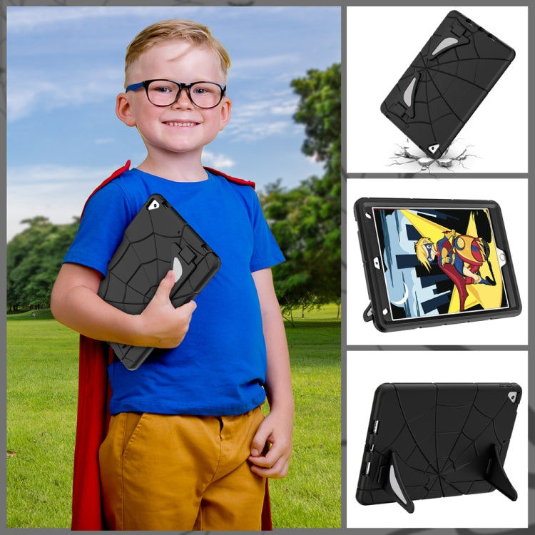 For iPad 10.2 2021 / 2020 / 2019 Silicone + PC Shockproof Protective Tablet Case(Black) - iPad 10.2 Cases by buy2fix | Online Shopping UK | buy2fix