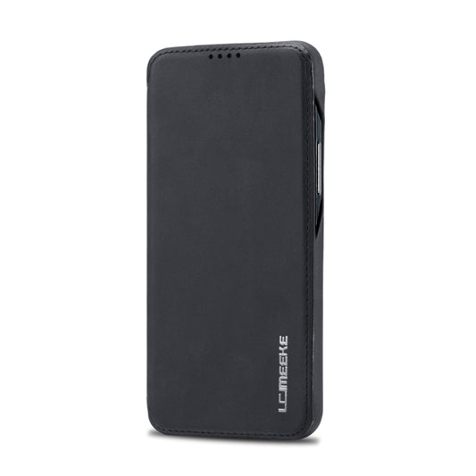 For Samsung Galaxy S23 5G LC.IMEEKE Hon Ancient Series Flip Leather Phone Case(Black) by LC.IMEEKE