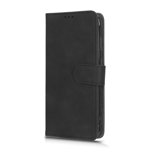 For Blackview BV5200 Skin Feel Magnetic Flip Leather Phone Case(Black) by buy2fix