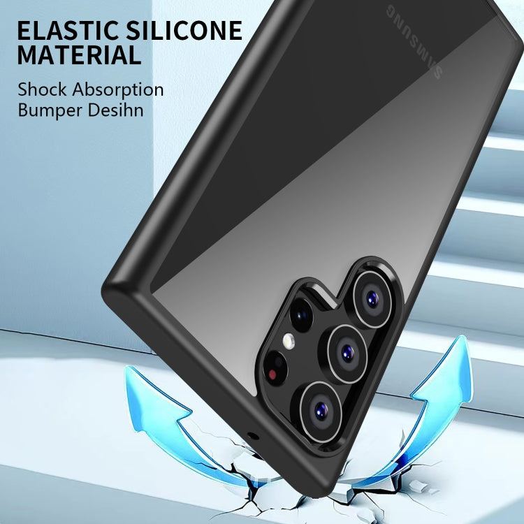 For Samsung Galaxy S23+ 5G iPAKY Shockproof PC + TPU Protective Phone Case(Black) by iPAKY