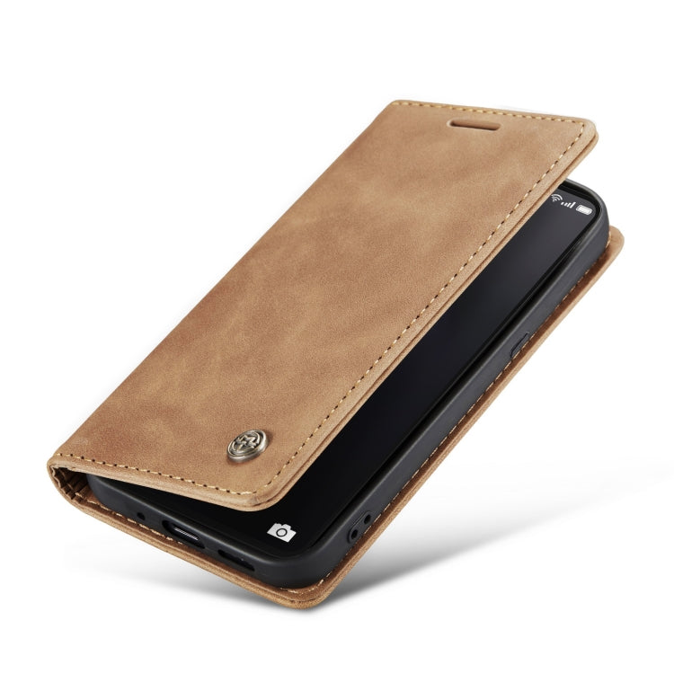 For OPPO Reno8 Pro 5G Global CaseMe 013 Multifunctional Horizontal Flip Leather Phone Case(Brown) by CaseMe