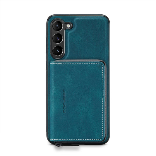 For Samsung Galaxy S23 5G JEEHOOD Magnetic Zipper Wallet Leather Phone Case(Blue) - Galaxy S23 5G Cases by JEEHOOD | Online Shopping UK | buy2fix