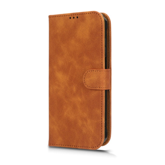 For Blackview BV7200 Skin Feel Magnetic Flip Leather Phone Case(Brown) by buy2fix