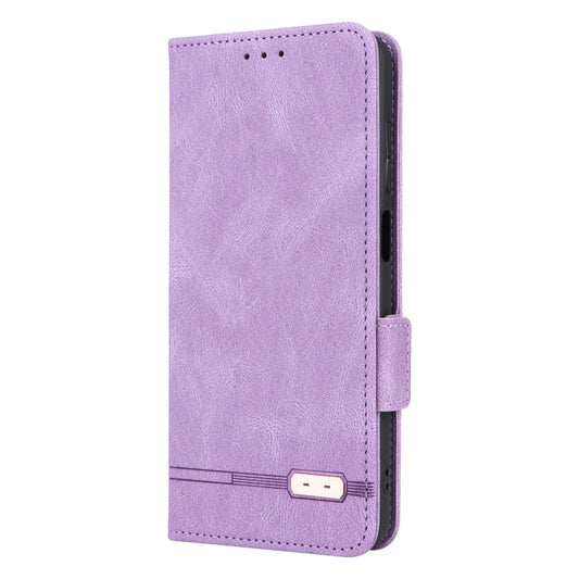 For Ulefone Note 14 Magnetic Clasp Leather Phone Case(Purple) by buy2fix