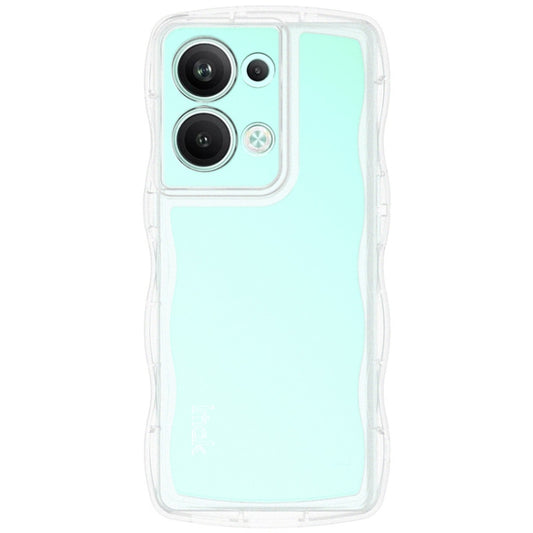For OPPO Reno9 Pro+ 5G IMAK UX-8 Series Transparent Shockproof TPU Phone Case(Transparent) by imak