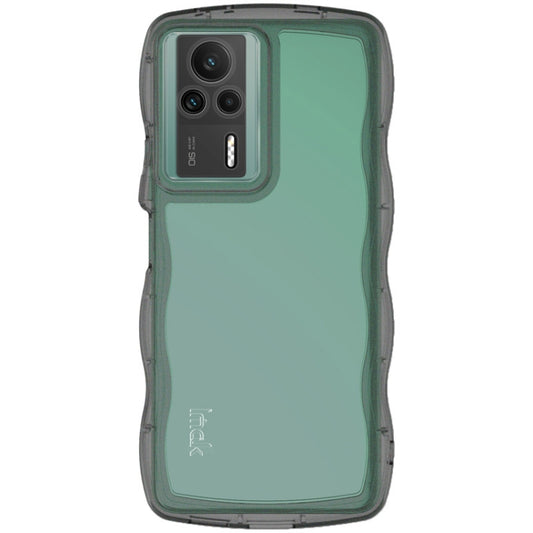 For Xiaomi Redmi K60E 5G IMAK UX-8 Series Transparent Shockproof TPU Phone Case(Transparent Black) by imak