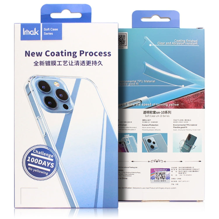 For Samsung Galaxy A34 5G IMAK UX-10 Series Transparent Shockproof TPU Phone Case by imak