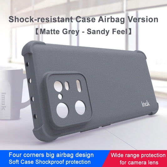 For Xiaomi 13 Pro 5G imak Shockproof Airbag TPU Phone Case(Matte Grey) by imak