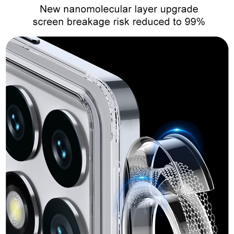 For Xiaomi Redmi K70 Pro Armor Clear TPU Hard PC Phone Case(Matte Black) by buy2fix