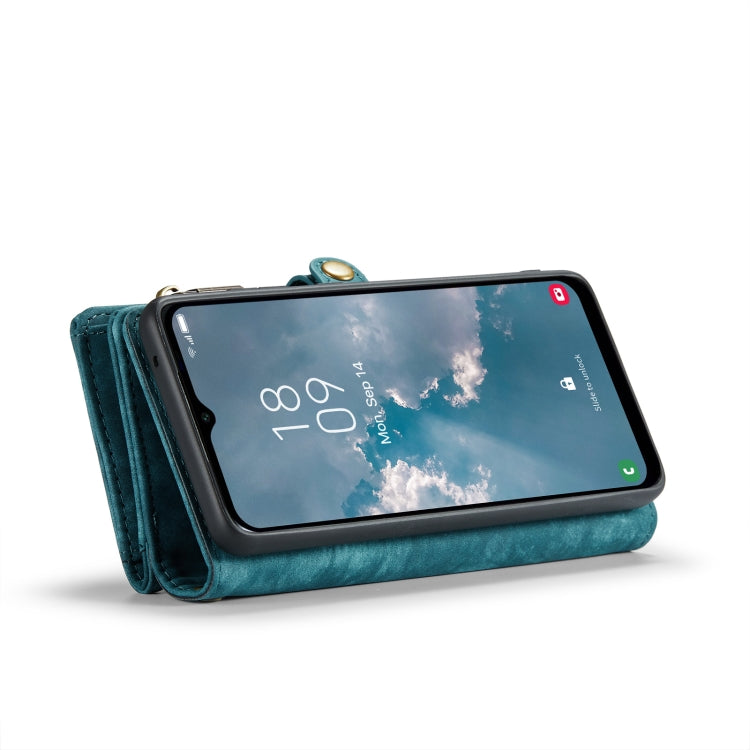 For Samsung Galaxy A14 5G CaseMe 008 Detachable Multifunctional Leather Phone Case(Blue) by CaseMe
