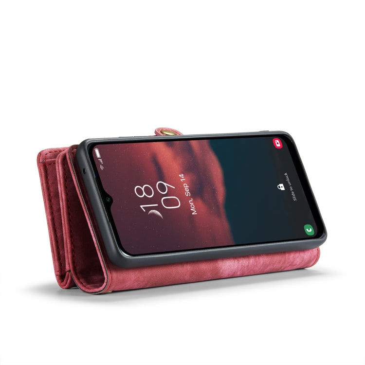 For Samsung Galaxy A14 5G CaseMe 008 Detachable Multifunctional Leather Phone Case(Red) by CaseMe