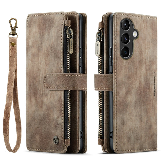 For Samsung Galaxy A54 CaseMe C30 Multifunctional Phone Leather Phone Case(Brown) by CaseMe