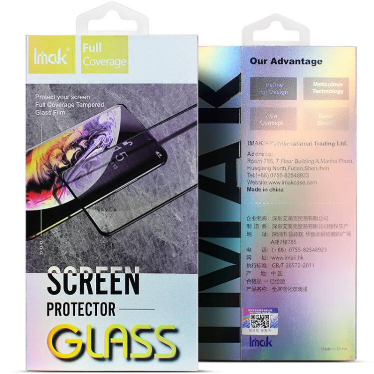 For Motorola Moto G Play 2023 IMAK 9H Full Screen Tempered Glass Film Pro+ Series by imak