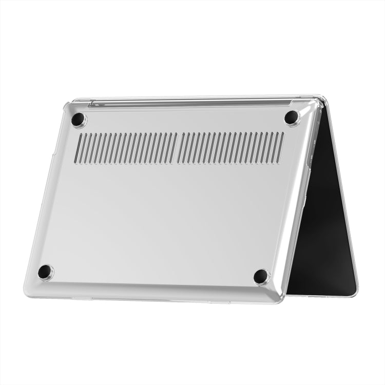 For Microsoft Surface Laptop 7 13.8 Laptop Steel Surface Crystal Shockproof Protective Case(Transparent) by buy2fix