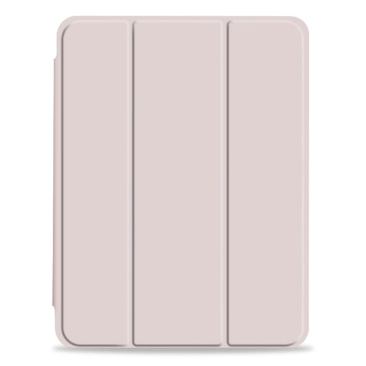 For iPad Pro 11 2022 / 2021 / 2020 3-fold Shockproof Smart Leather Tablet Case(Pink) - iPad Pro 11 (2022/2021) Cases by buy2fix | Online Shopping UK | buy2fix