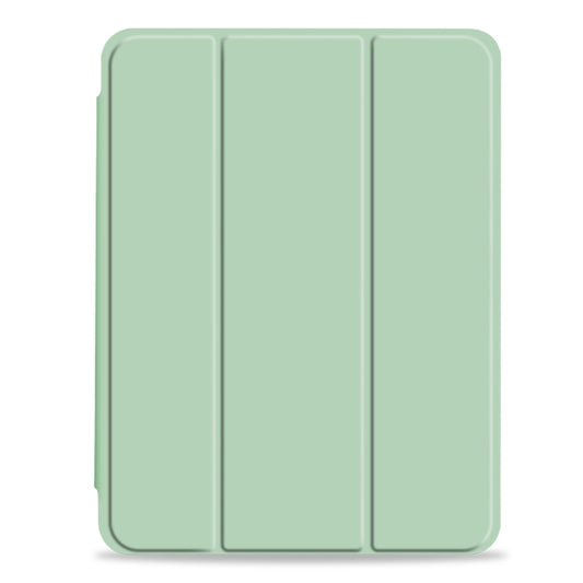 For iPad Pro 11 2022 / 2021 / 2020 3-fold Shockproof Smart Leather Tablet Case(Green) - iPad Pro 11 (2022/2021) Cases by buy2fix | Online Shopping UK | buy2fix