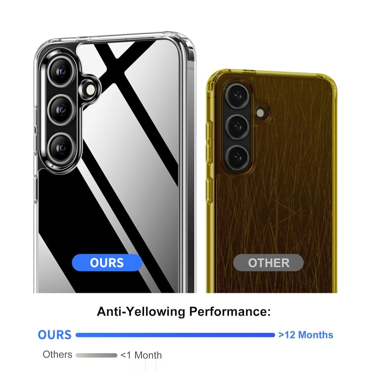 For Samsung Galaxy S24+ 5G Transparent Frosted MagSafe Phone Case by buy2fix