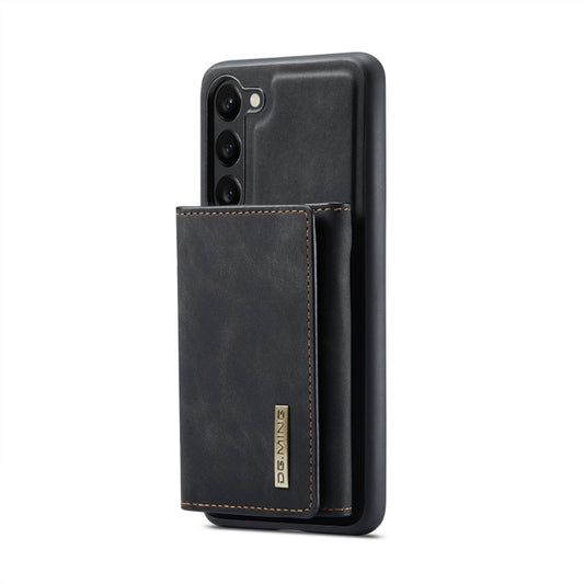 For Samsung Galaxy S23+ 5G DG.MING M1 Series 3-Fold Multi Card Wallet Phone Case(Black) by DG.MING