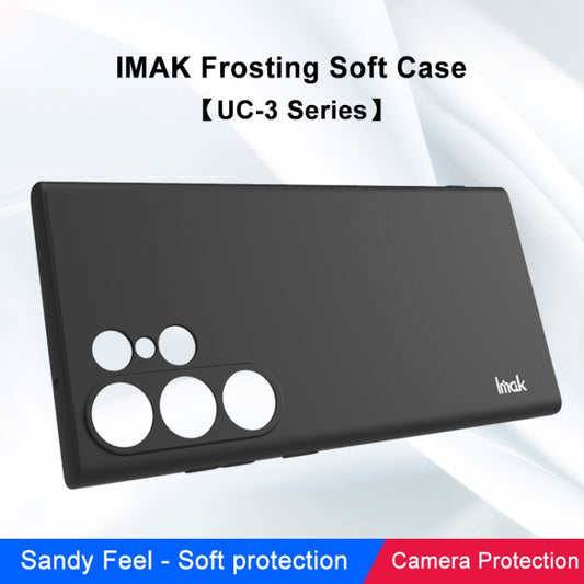 For Samsung Galaxy S23 Ultra 5G IMAK UC-3 Series Shockproof Frosted TPU Protective Phone Case by imak
