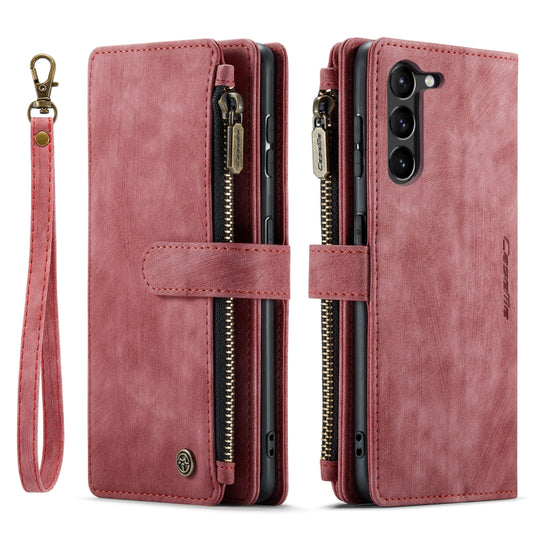 For Samsung Galaxy S23+ 5G CaseMe C30 Multifunctional Leather Phone Case(Red) by CaseMe
