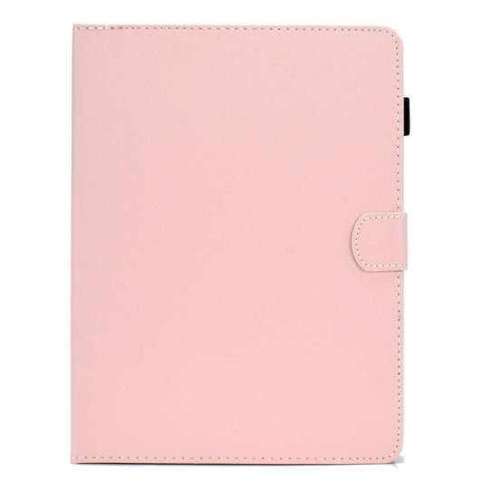 For 8 inch Solid Color Tablet PC Universal Magnetic Horizontal Flip Leather Case with Card Slots & Holder(Pink) - 8 inch by buy2fix | Online Shopping UK | buy2fix