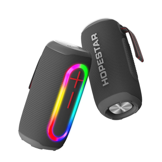 HOPESTAR P60 IPX6 Waterproof 10W 66mm Outdoor Bluetooth Speaker(Grey) - Waterproof Speaker by HOPESTAR | Online Shopping UK | buy2fix