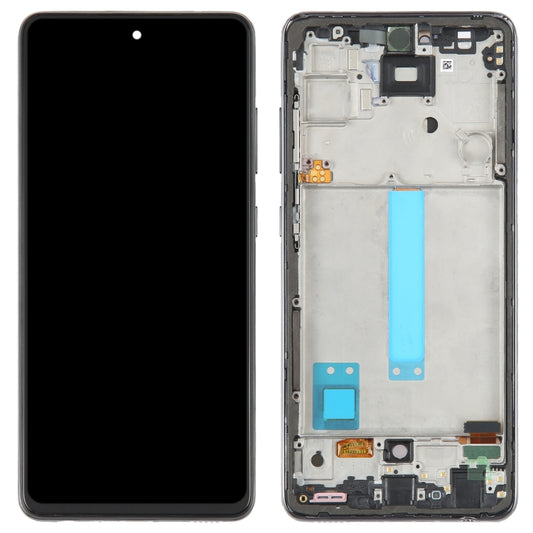 6.33 inch OLED LCD Screen for Samsung Galaxy A52 4G SM-A525 Digitizer Full Assembly with Frame(Black) - LCD Screen by buy2fix | Online Shopping UK | buy2fix