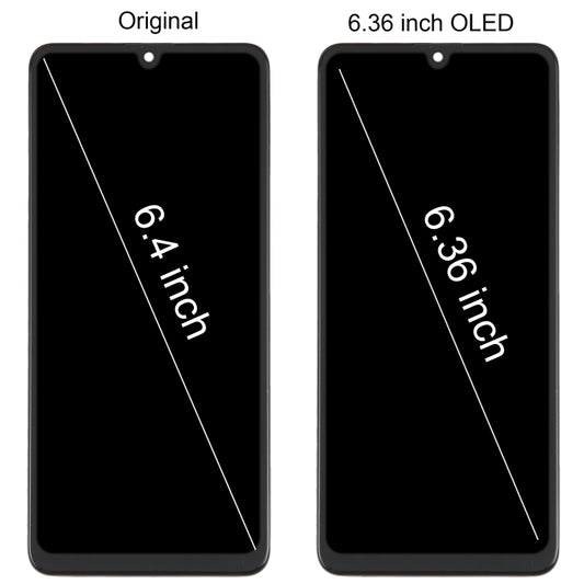 For Samsung Galaxy A32 4G SM-A325 OLED LCD Screen Digitizer Full Assembly with Frame - LCD Screen by buy2fix | Online Shopping UK | buy2fix