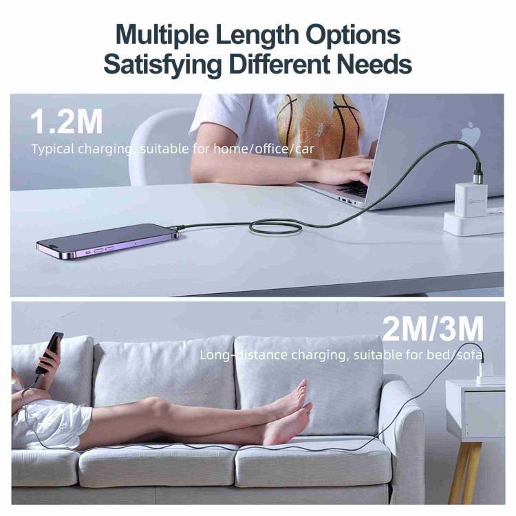 JOYROOM S-CL020A10 Extraordinary Series 30W USB-C / Type-C to 8 Pin Fast Charging Data Cable, Cable Length:1.2m(White) by JOYROOM