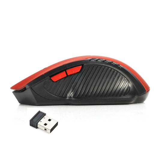 6-keys 2.4G 1600DPI Three-speed Adjustable Wireless Office Mouse(Blue) by buy2fix