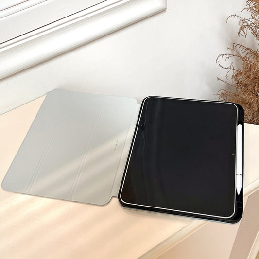 Magnetic Detachable Painted Tablet Leather Case For iPad Air 11 2024 / iPad Pro 11 2022 / 2021 / 2020 / 2018(Black and White Spots) by buy2fix