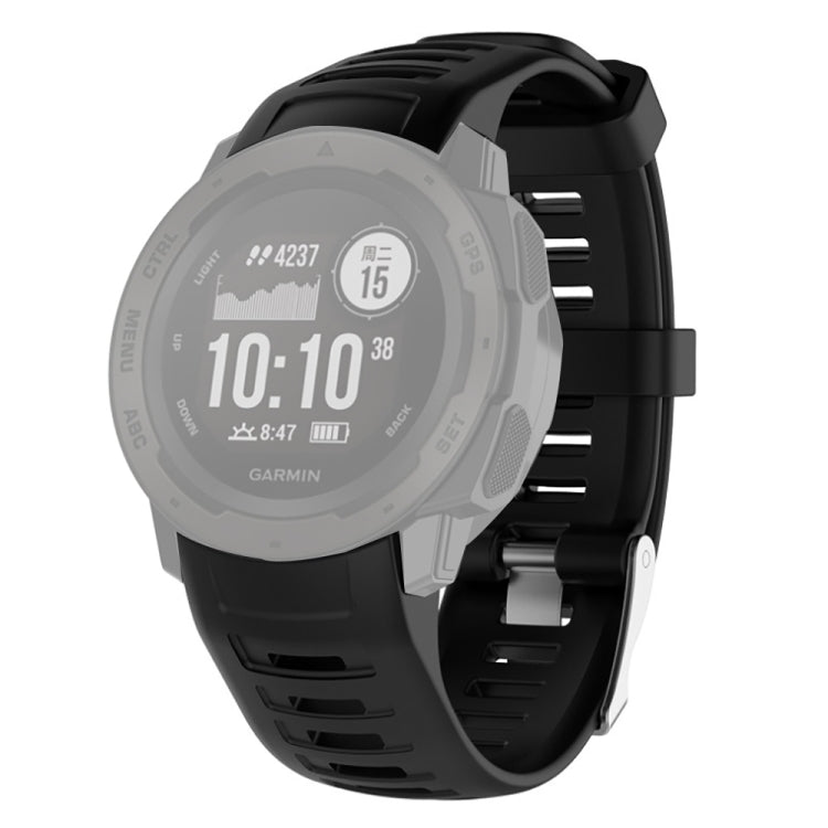 For Garmin Instinct Silicone Watch Band(Red) by buy2fix