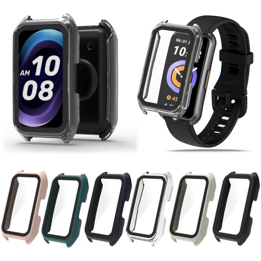 For Keep Band B4 PC Integrated Tempered Film Watch Case(Black) by buy2fix