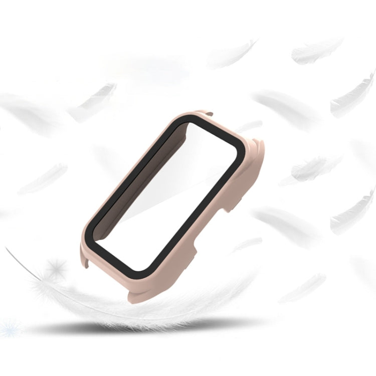 For Keep Band B4 PC Integrated Tempered Film Watch Case(White) by buy2fix