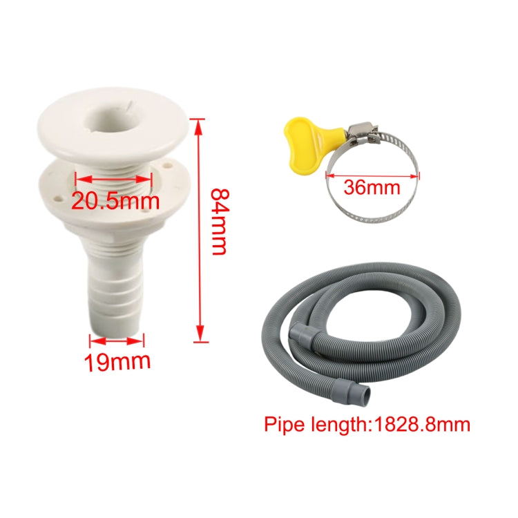 A7989 3/4 inch Bilge Pump Mounting Kit by buy2fix